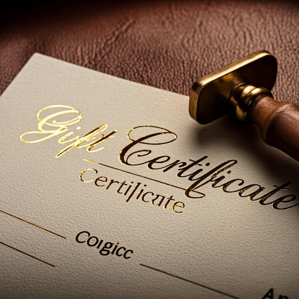 Certificat or